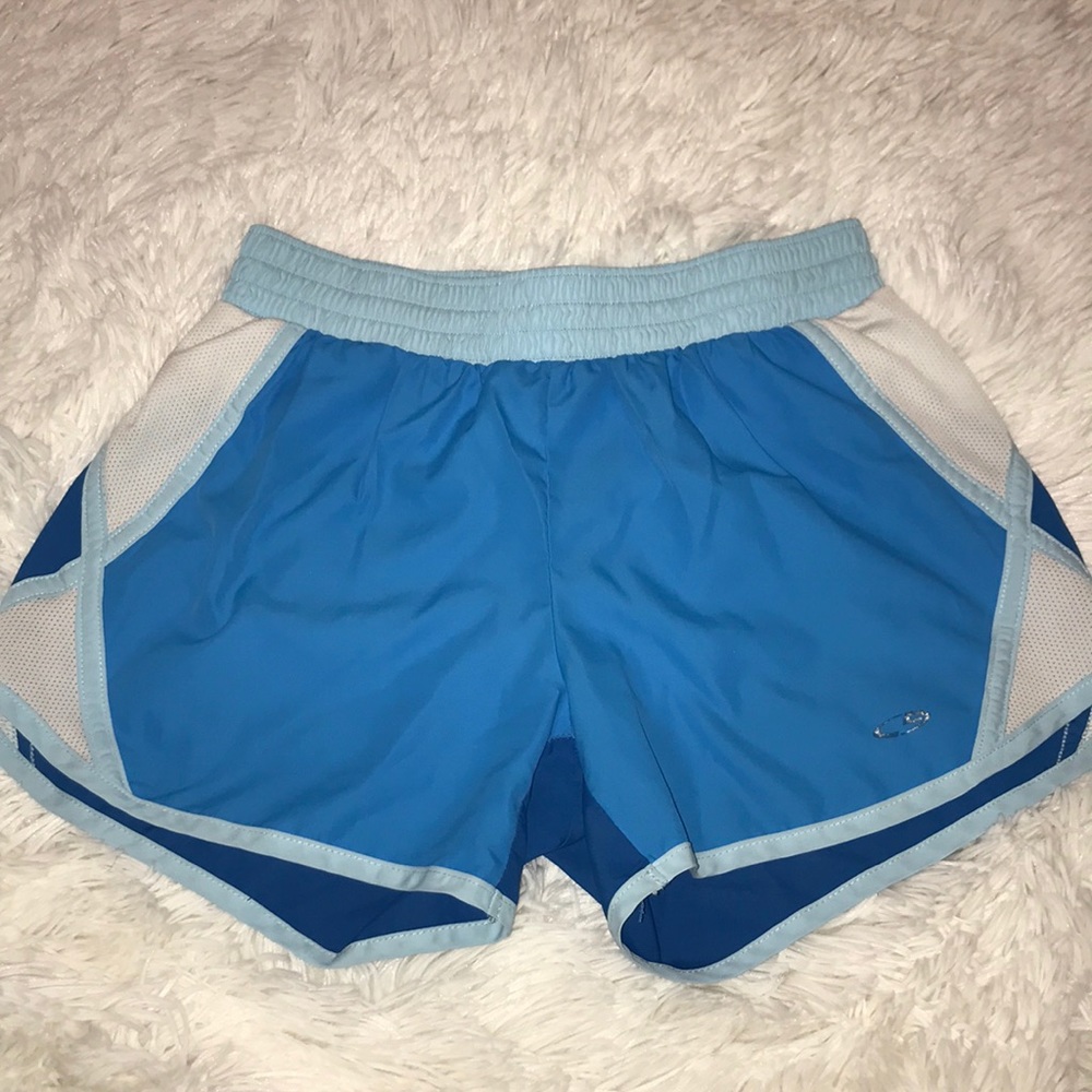 Blue athletic shorts - Picture 1 of 2